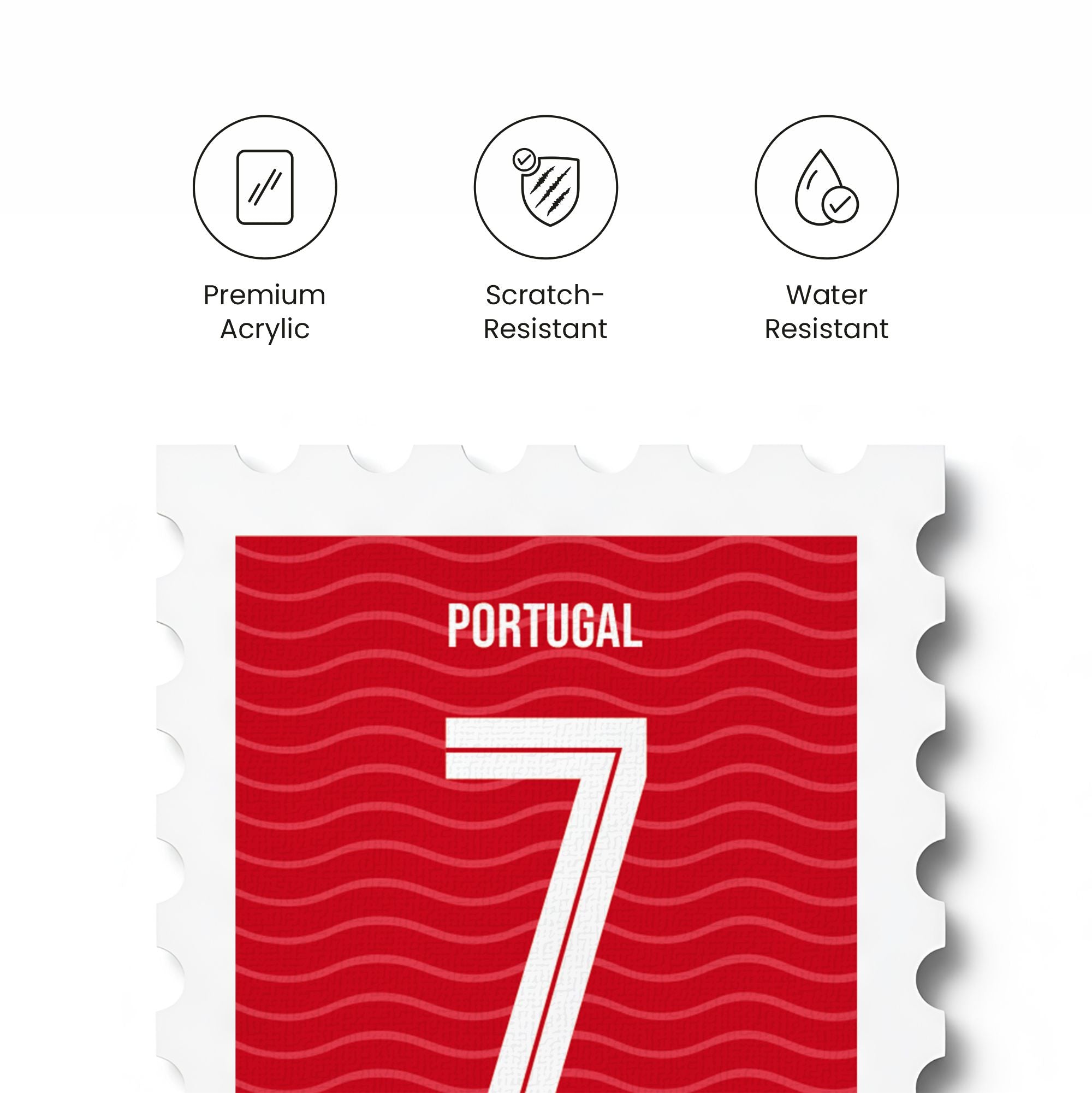 Portugal - Stamp Magnet MOOCH DESIGN STUDIO LLP