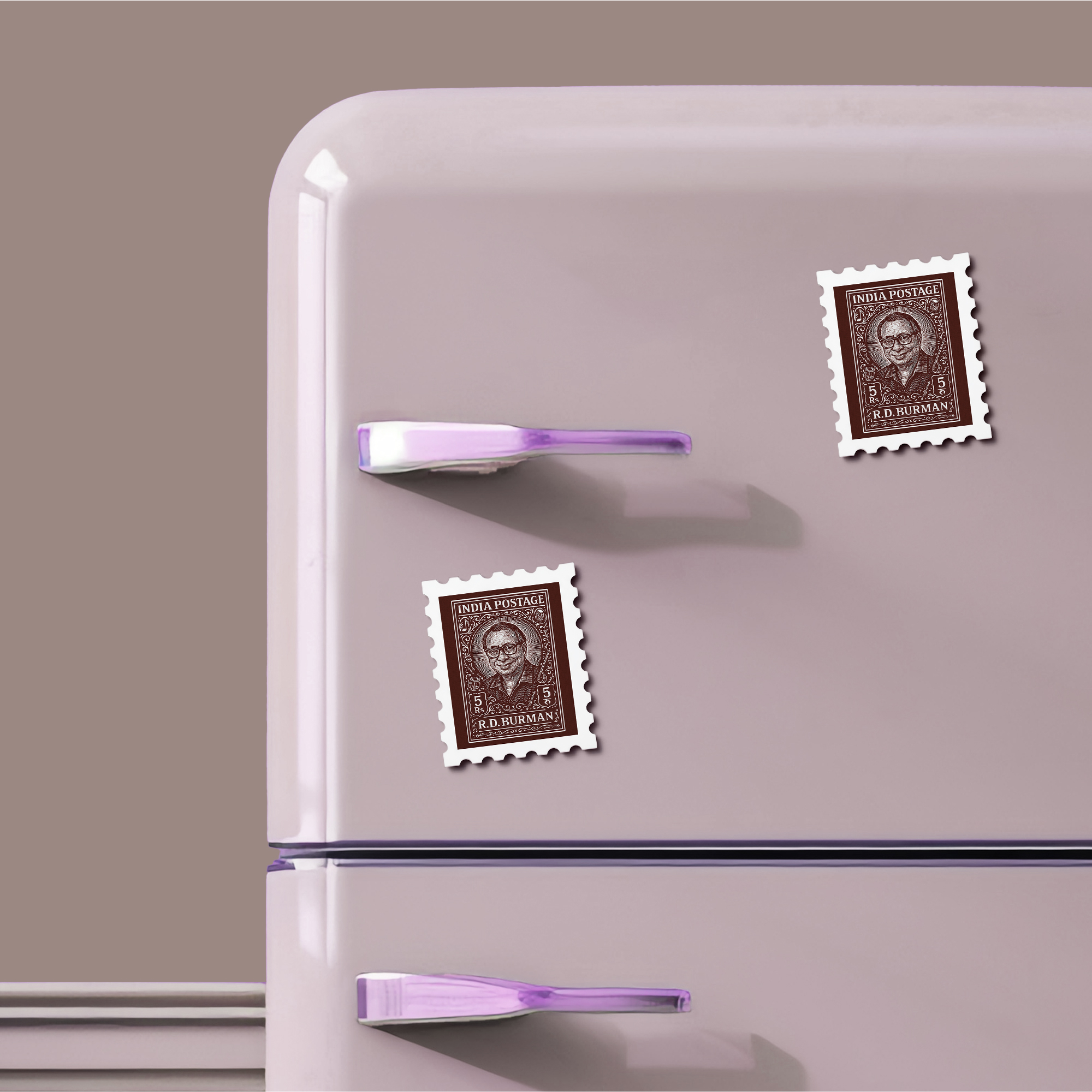 R.D. Burman - Stamp Magnet MOOCH DESIGN STUDIO LLP