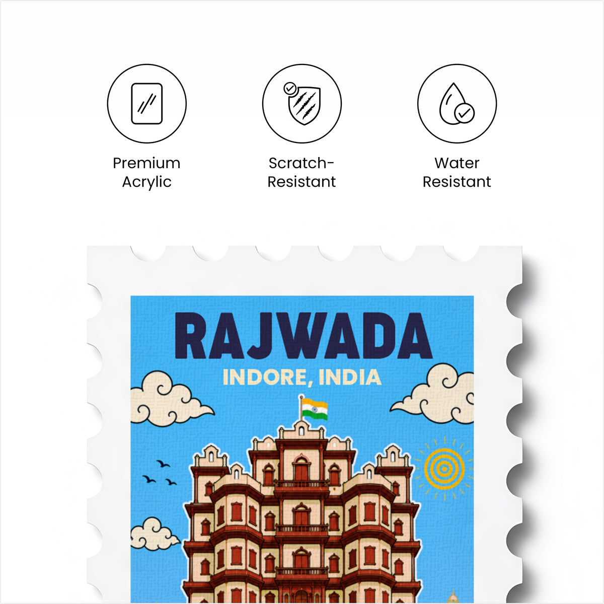 Rajwada - Magnetic Stamp