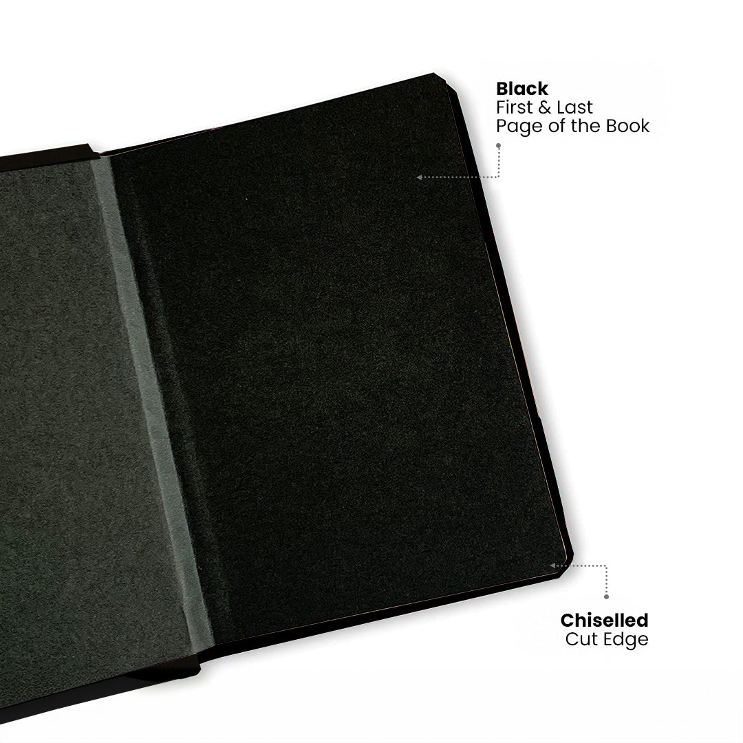 Rocket Pattern - Handcrafted Diary