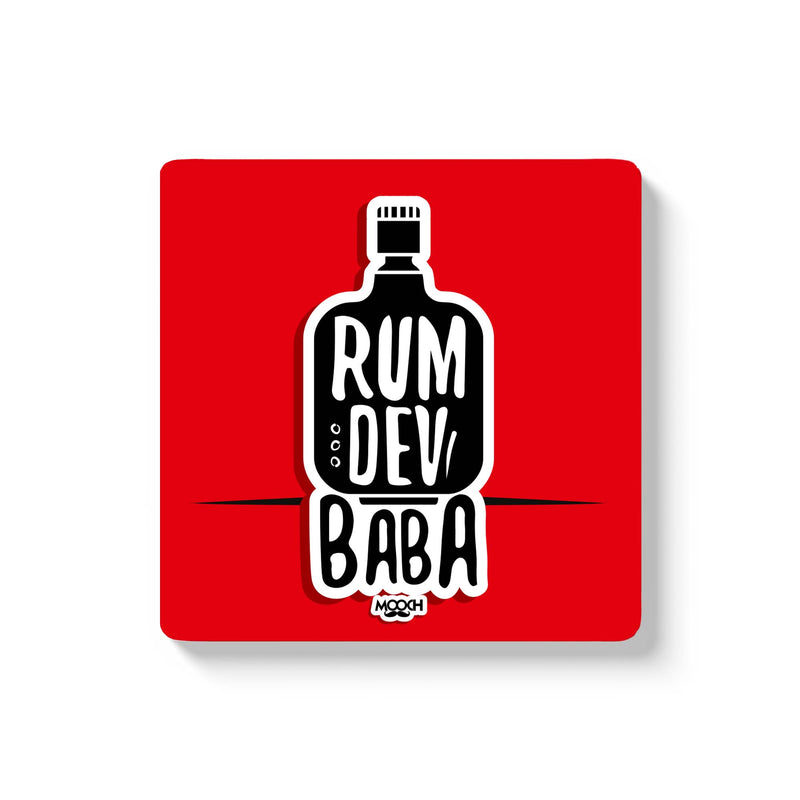 RUM DEV BABA - COASTER MAGNET