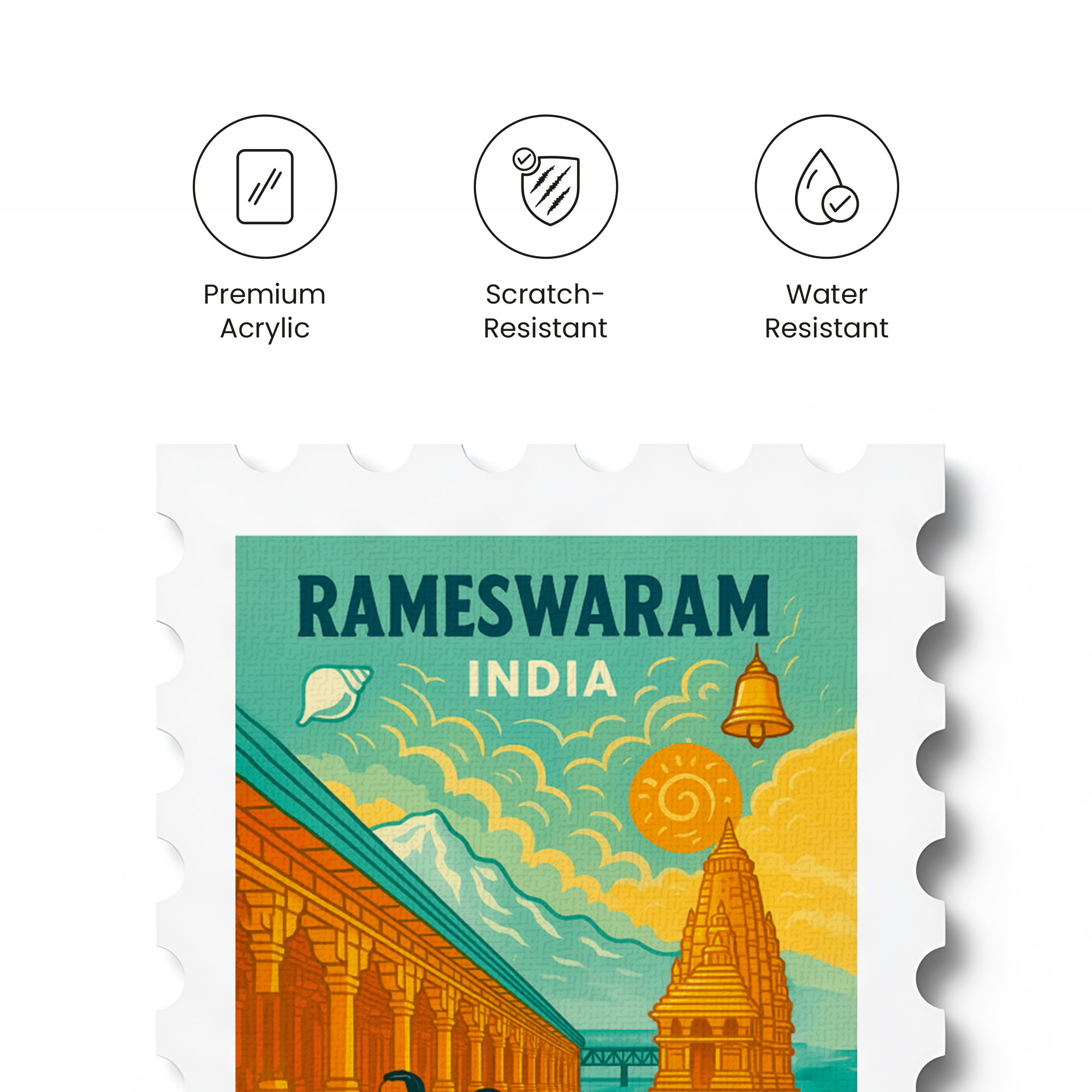 Rameshwaram - Stamp Magnet MOOCH DESIGN STUDIO LLP