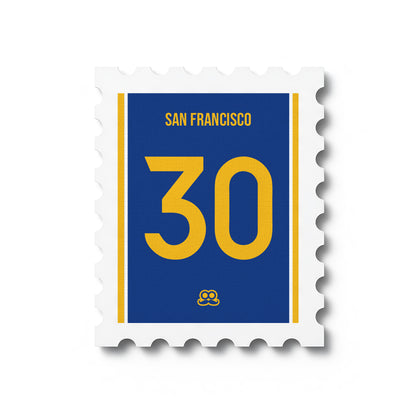 San Francisco - Magnetic Stamp