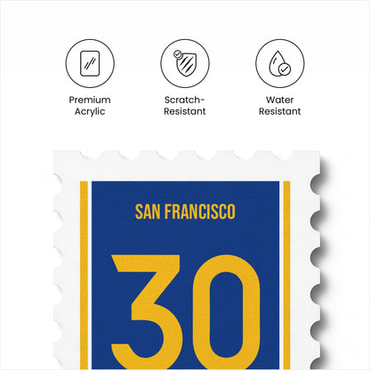 San Francisco - Magnetic Stamp