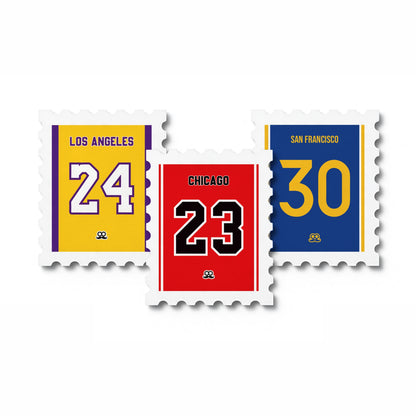 Set of 4 BB - Magnetic Stamp
