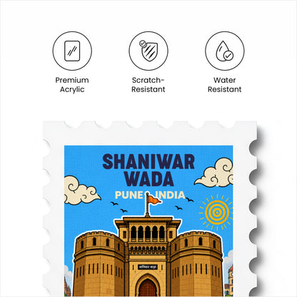 Shaniwar Wada - Magnetic Stamp