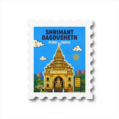 Shrimant Dagadusheth - Magnetic Stamp