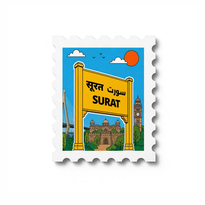 Surat - Magnetic Stamp