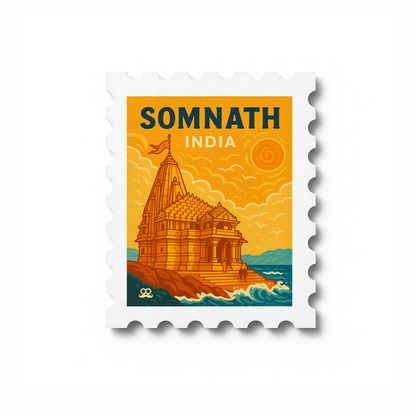 Somanth - Stamp Magnet MOOCH DESIGN STUDIO LLP