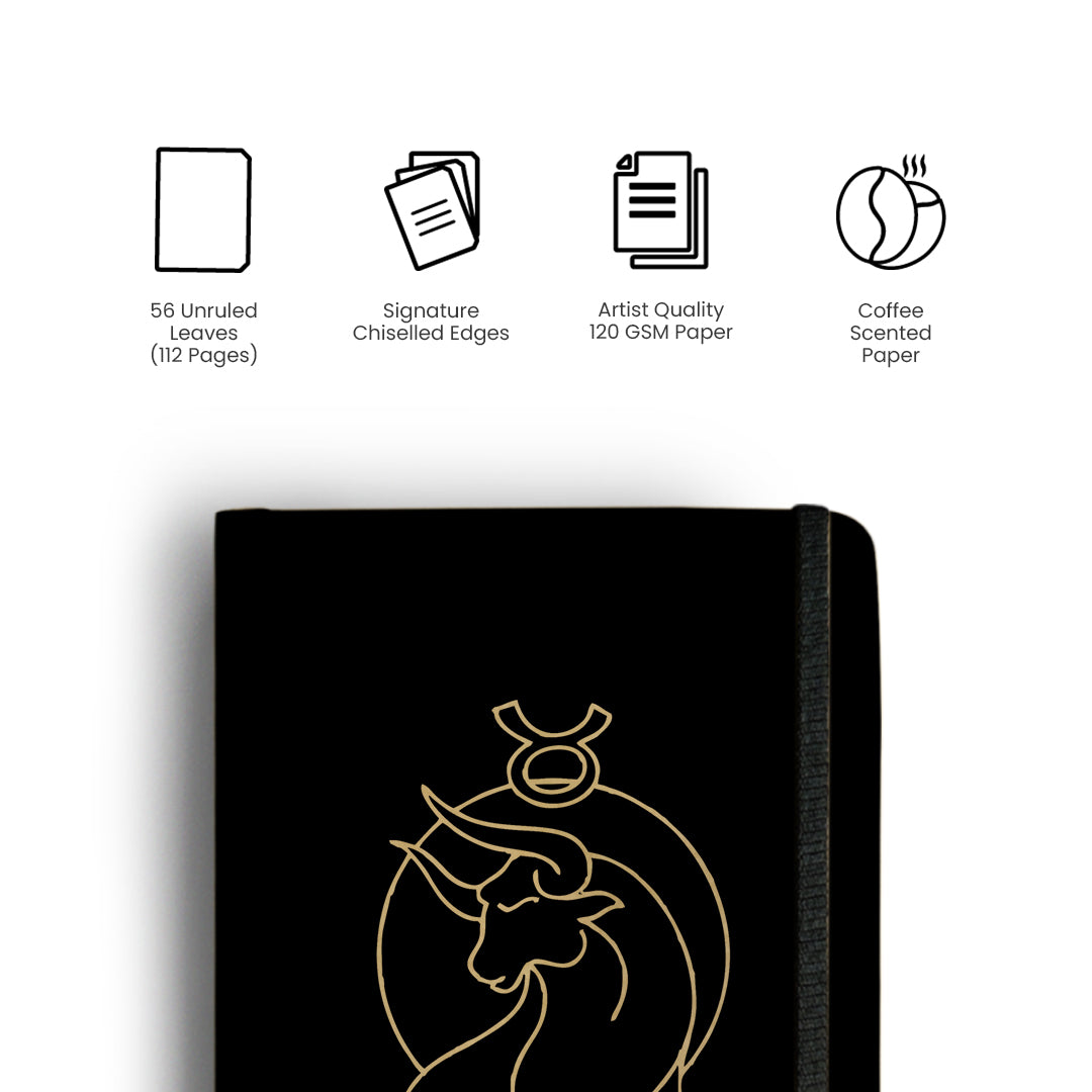 TAURUS - Handcrafted Diary MOOCH DESIGN STUDIO