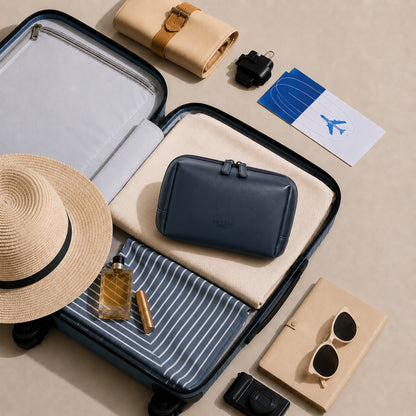 ALL KIND UTILITY POUCH  PRO - YALE BLUE MOOCH DESIGN STUDIO