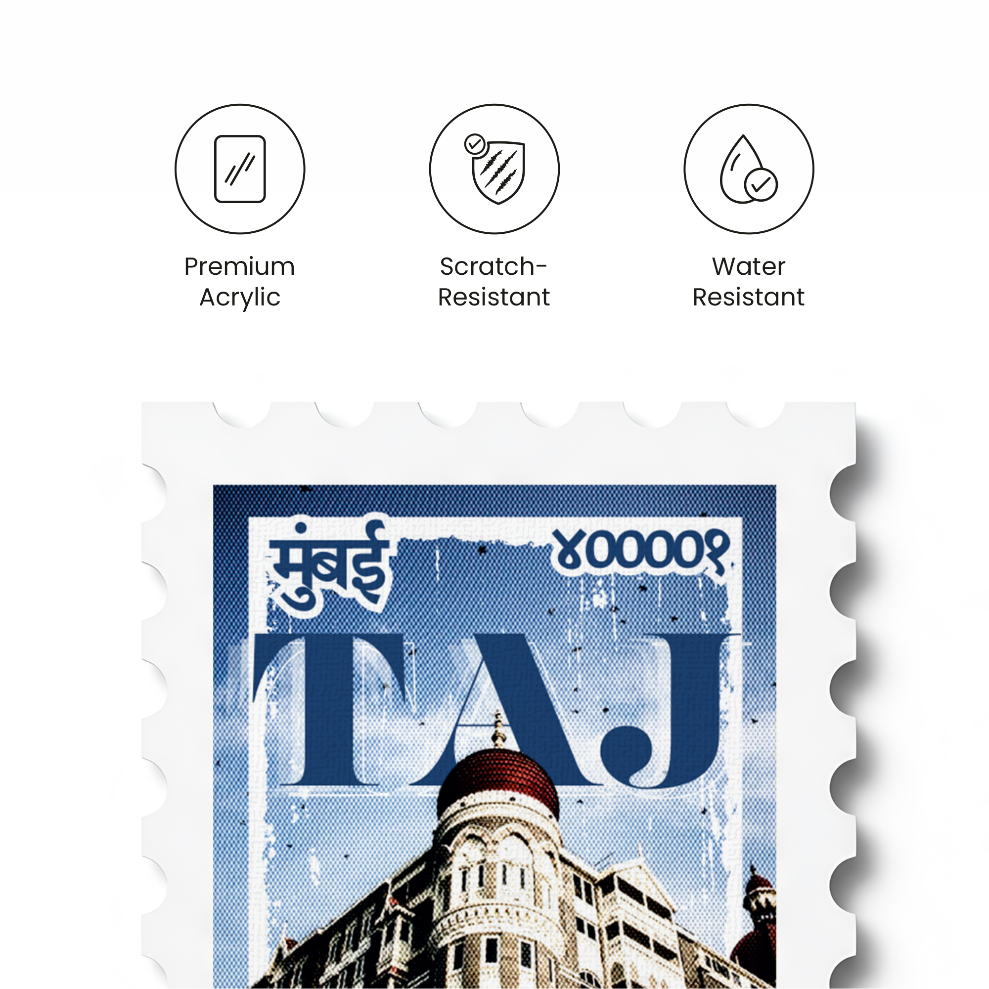 Taj - Stamp Magnet MOOCH DESIGN STUDIO LLP