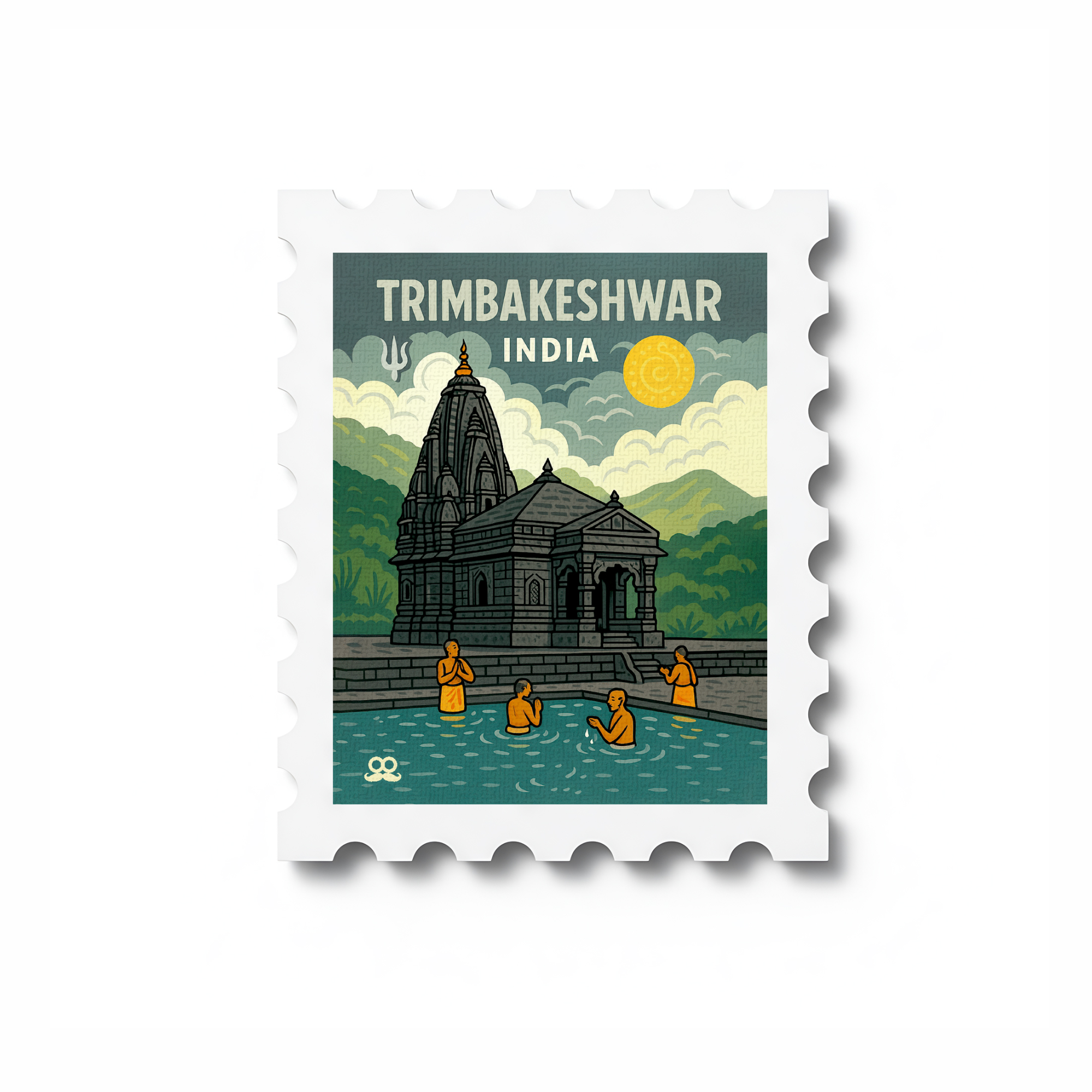 Trimbakeshwar - Stamp Magnet MOOCH DESIGN STUDIO LLP