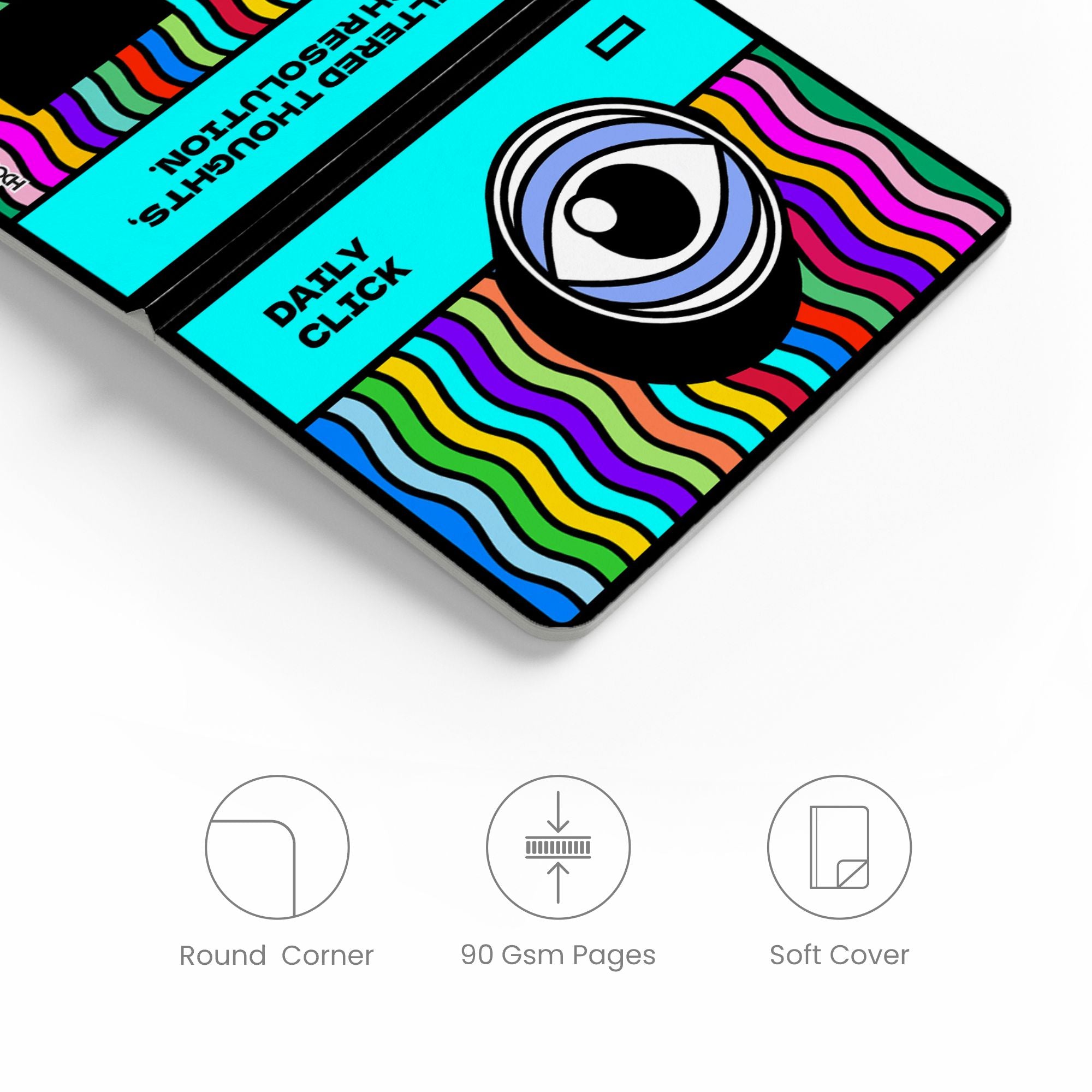 Trippy Eye - Notebook MOOCH DESIGN STUDIO LLP