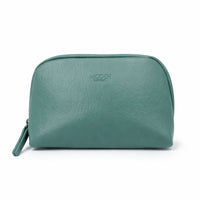 TECH POUCH BIO BASED VEGAN LEATHER - MARINE BLUE MOOCH DESIGN STUDIO LLP