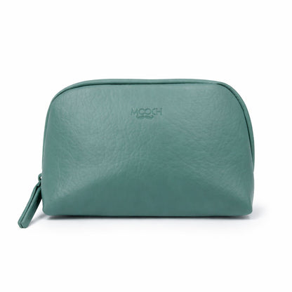 TECH POUCH BIO BASED VEGAN LEATHER - MARINE BLUE MOOCH DESIGN STUDIO LLP