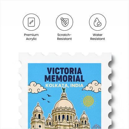 Victoria memorial - Magnetic Stamp