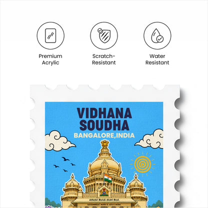 Vidhana soudha - Magnetic Stamp