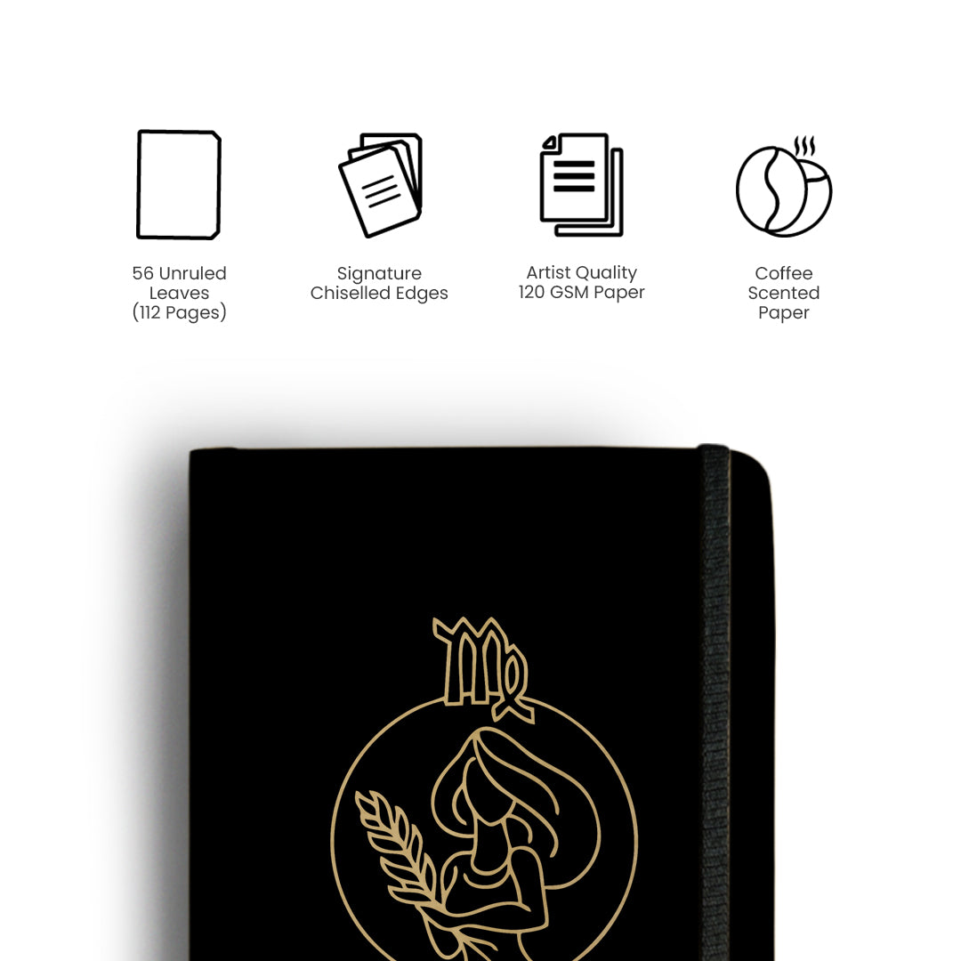VIRGO - Handcrafted Diary MOOCH DESIGN STUDIO