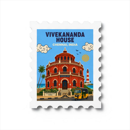 Vivekanand House - Magnetic Stamp