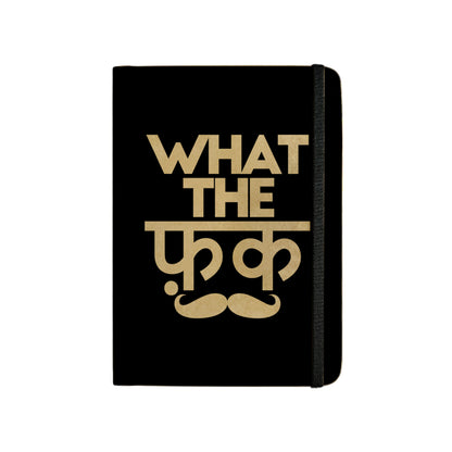 WHAT THE FUCK - Handcrafted Diary MOOCH DESIGN STUDIO