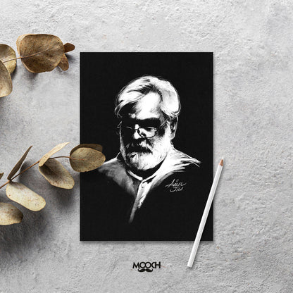 A4 SIZE BLACK ART SHEETS - 300 GSM PACK OF 25 MOOCH DESIGN STUDIO