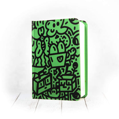 DOODLE GREEN - 120GSM PRISMA FLUX PAPER