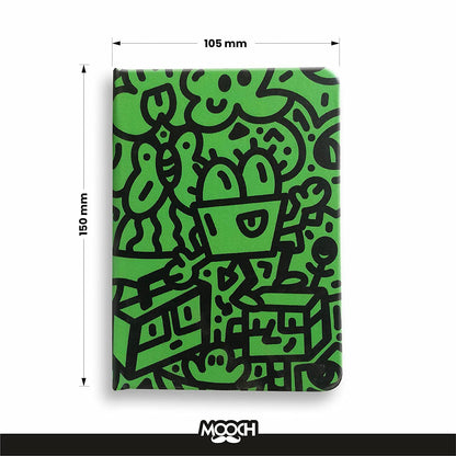 DOODLE GREEN - 120GSM PRISMA FLUX PAPER