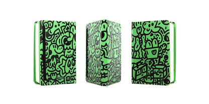 DOODLE GREEN - 120GSM PRISMA FLUX PAPER