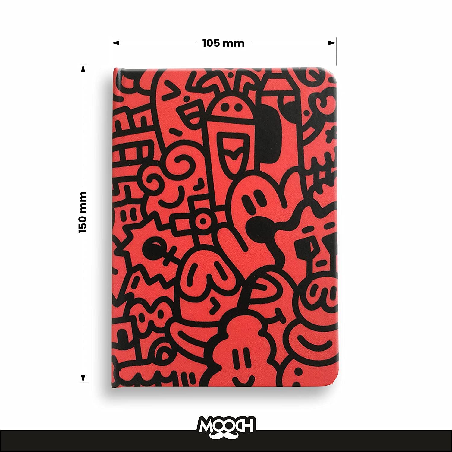 DOODLE RED -120GSM PRISMA FLUX PAPER